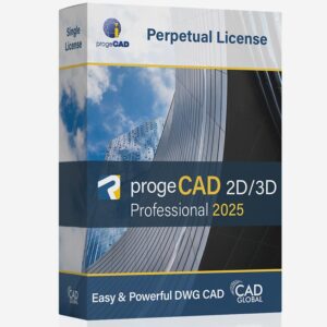progeCAD 2025 2D/3D Professional – Permanente Licentie