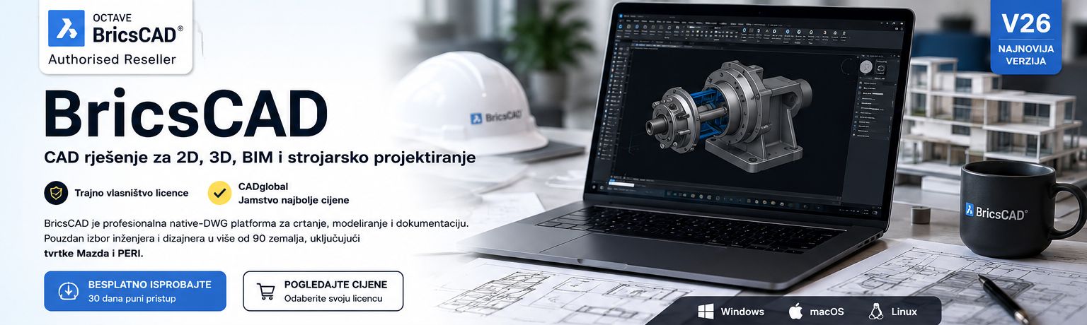 BricsCAD cjenik Hrvatska jamstvo najniže cijene