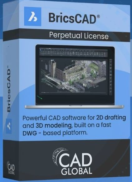 BricsCAD Lite 2D CAD 1-year subscription
