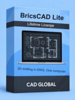 BricsCAD Lite Lifetime License box